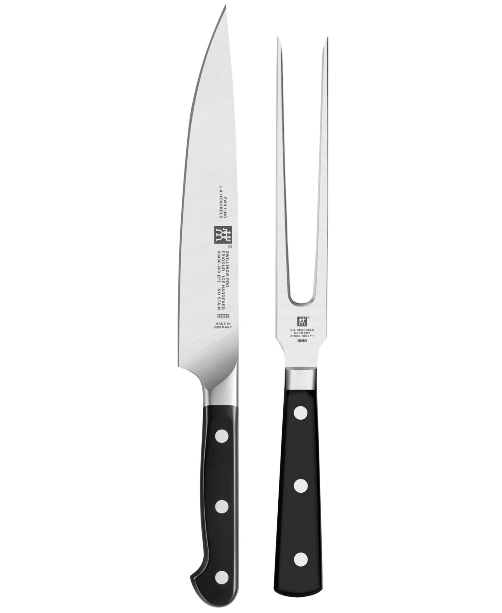 Zwilling Pro набор из 2 шт. для нарезки (нож и вилка)