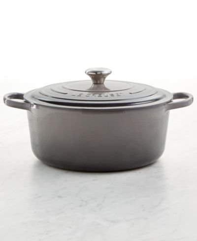 Круглая французская кастрюля Le Creuset Signature Enameled Cast Iron 9 Qt.