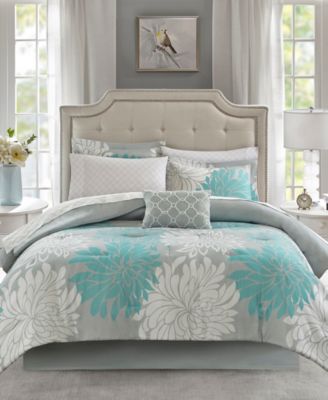 Madison Park Essentials Maible Reversible 9-Pc. Comforter Set, Queen