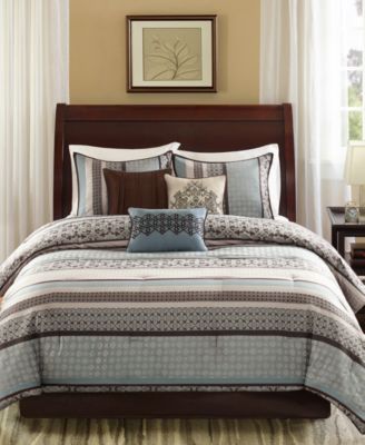 Madison Park Princeton 7-Pc. Comforter Set, King