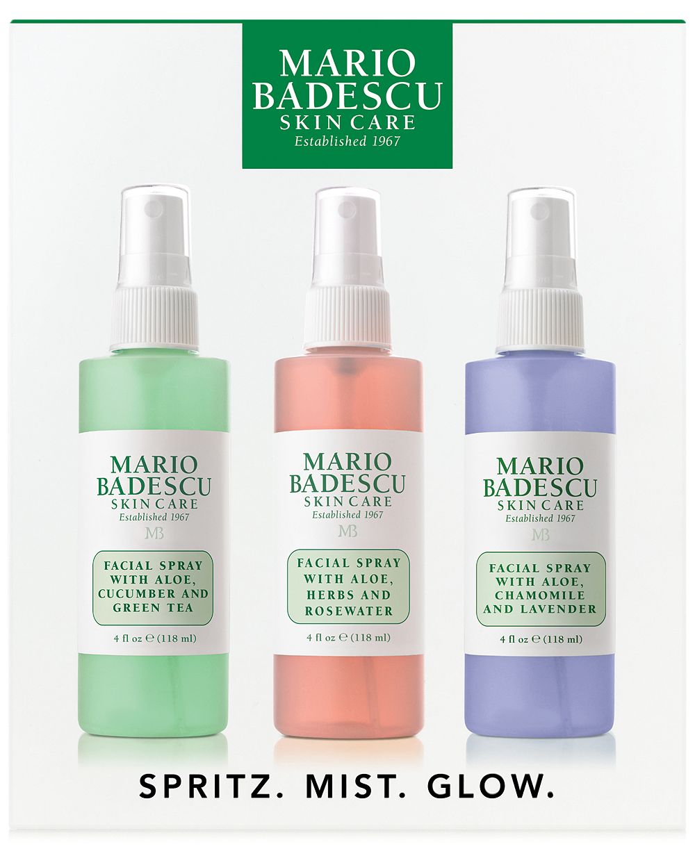 Mario Badescu Набор Spritz. Mist. Glow. из 3 шт.