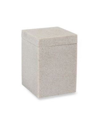 Декоративная баночка для ванной Cassadecor Dune Textured Resin