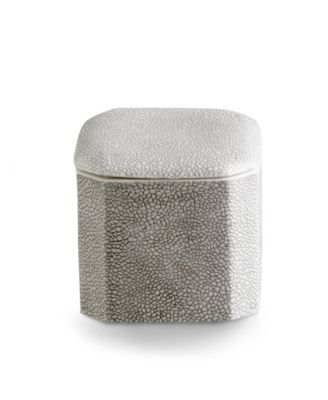 Фарфоровая банка для хранения в ванной Cassadecor Regent