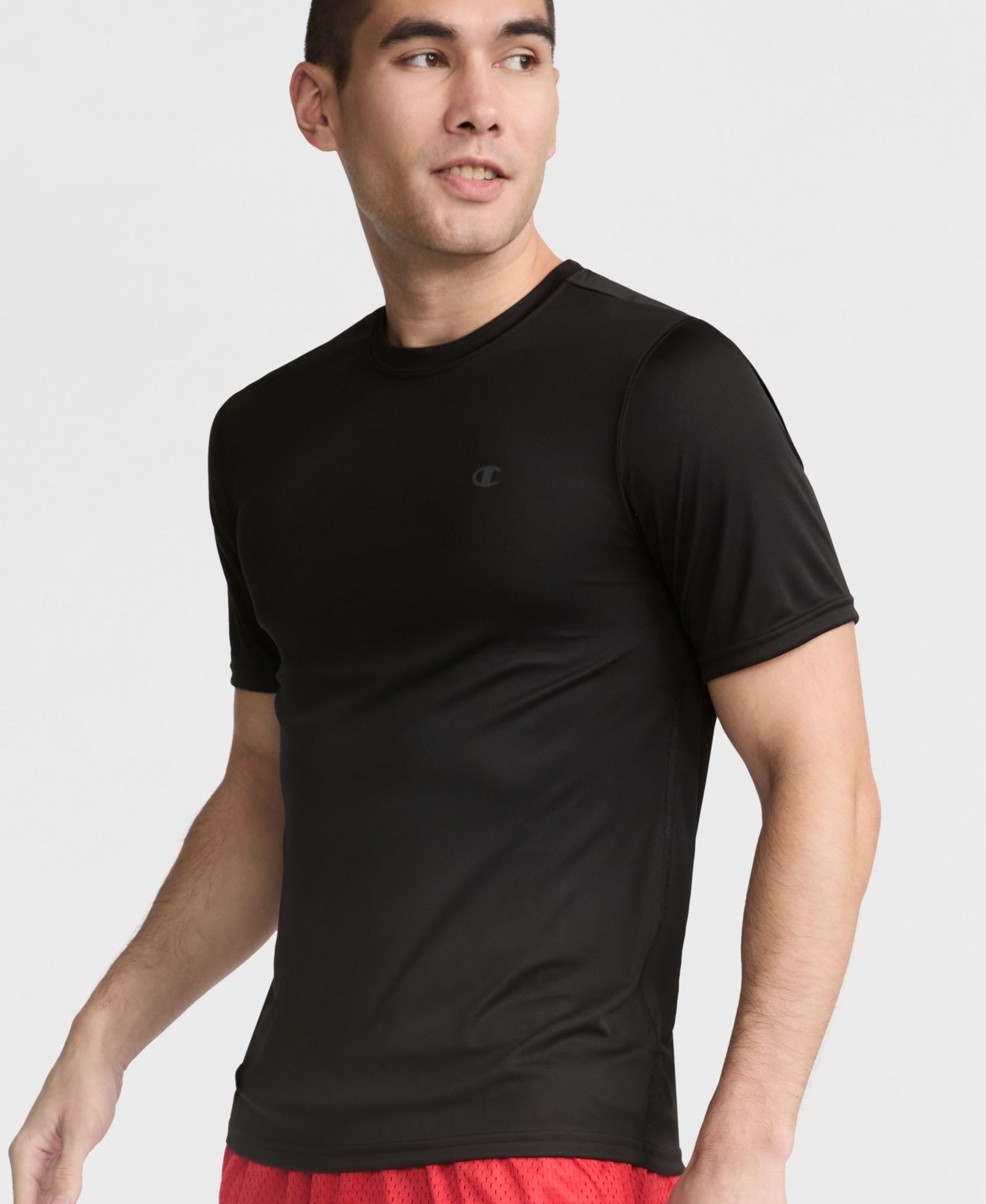 Champion Men's Double Dry Logo T-Shirt