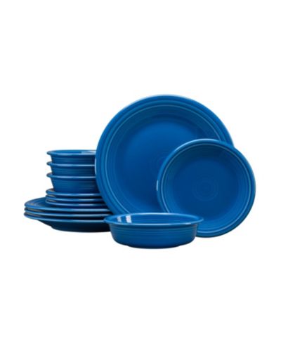 Fiesta Classic Rim 12 Pc. Dinnerware Set, Service For 4