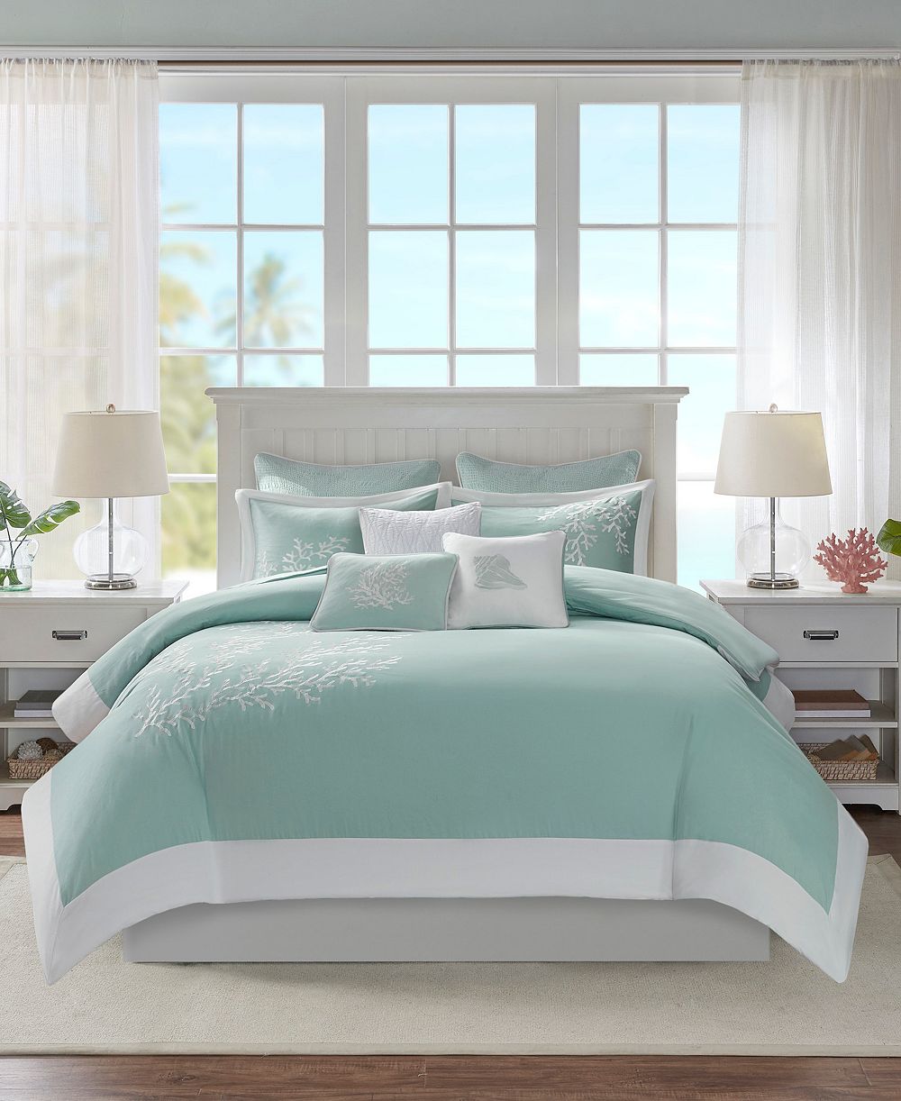 Комплект пододеяльников Harbor House Coastline, 3-Pc., King/California King