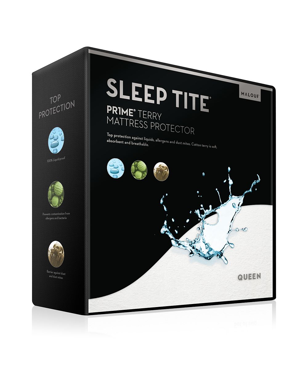 Malouf Sleep Tite Prime Mattress Protector, Queen