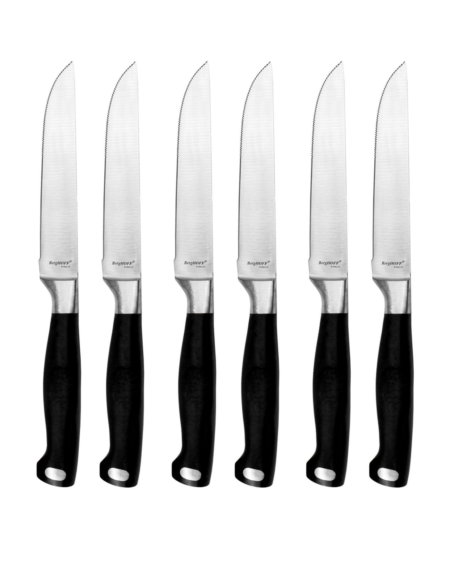 BergHOFF Bistro Steak Knife Set, 6 Piece