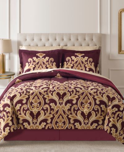 Macy's Amalanta Reversible 8-Pc. Comforter Sets