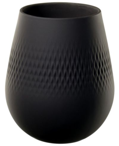 Villeroy & Boch Black Carre Vase NO.2