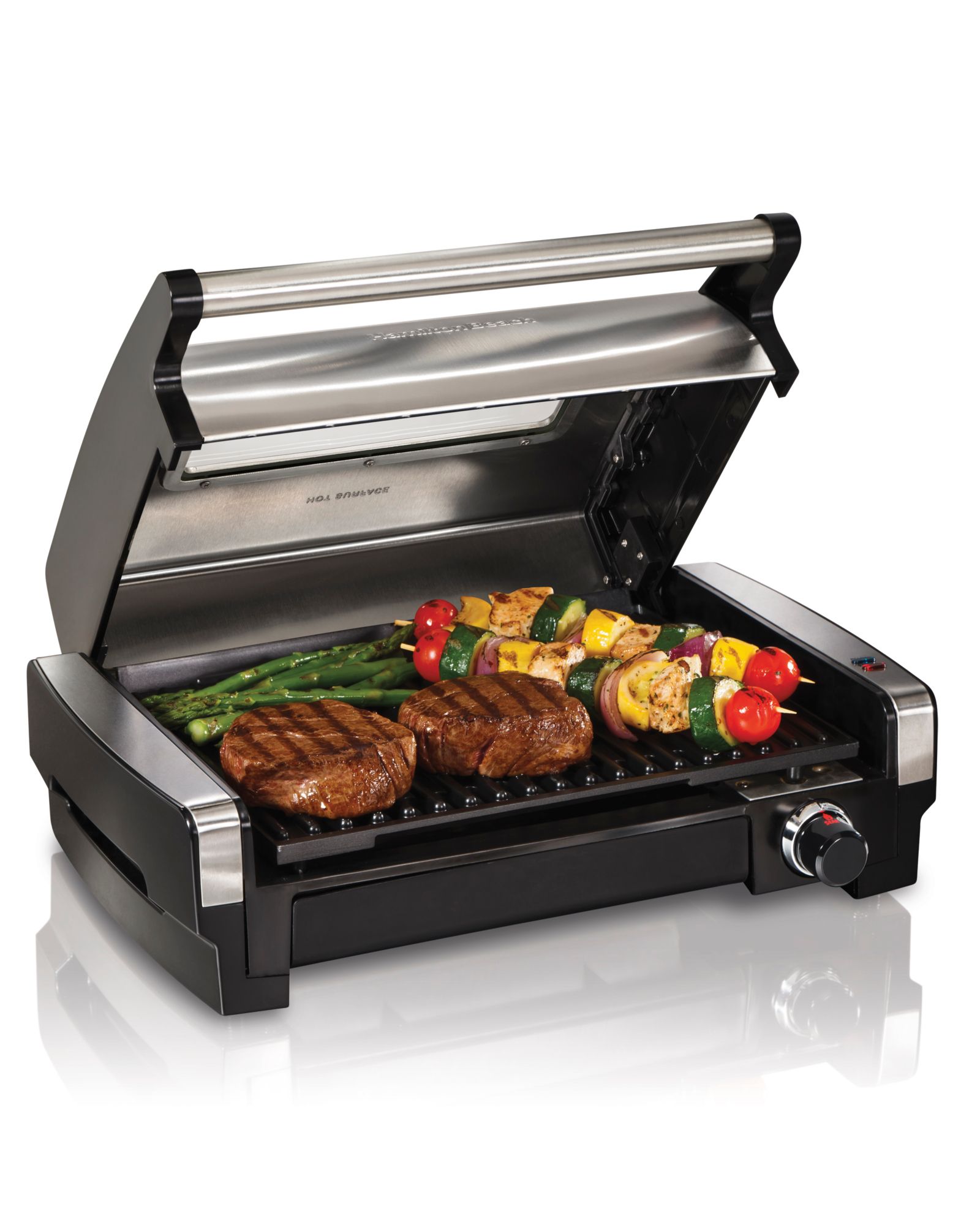 Hamilton Beach Electric Indoor Searing Grill - 25361G электрический гриль для дома