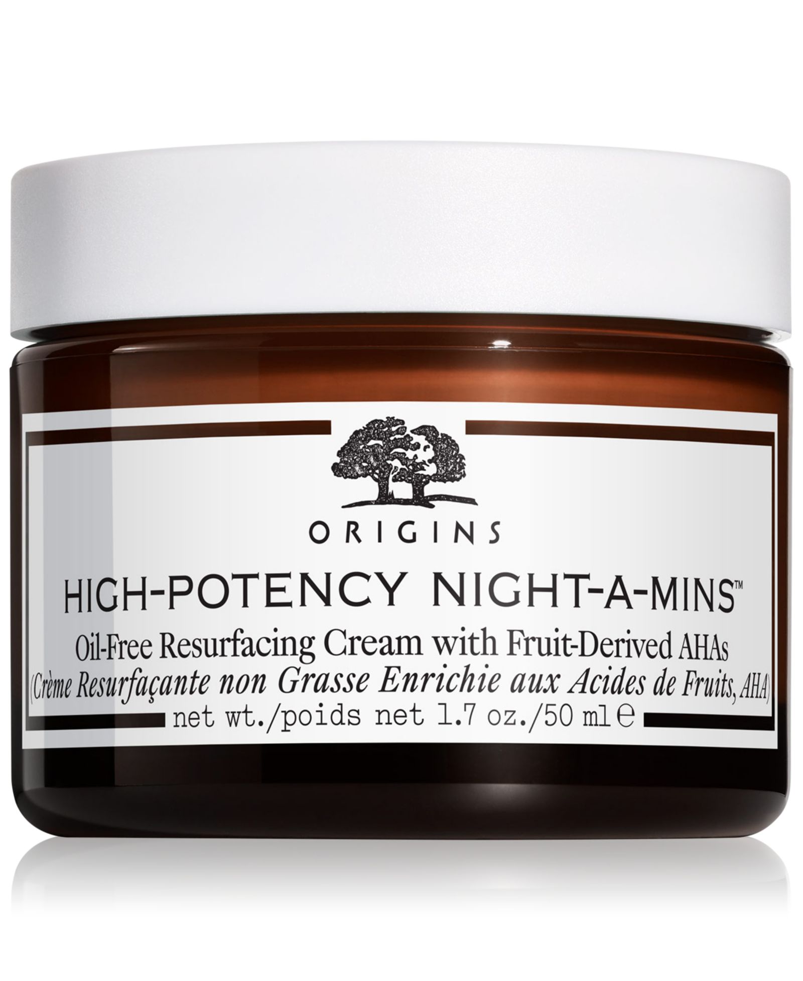 Origins High-Potency Night-A-Mins™ Resurfacing Gel Cream with Fruit-Derived AHAs, 1.7 oz.