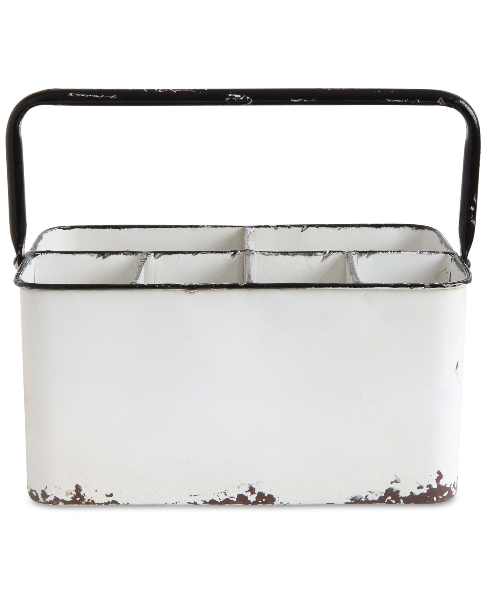 Металлический органайзер Storied Home Metal Caddy с 6 отделениями