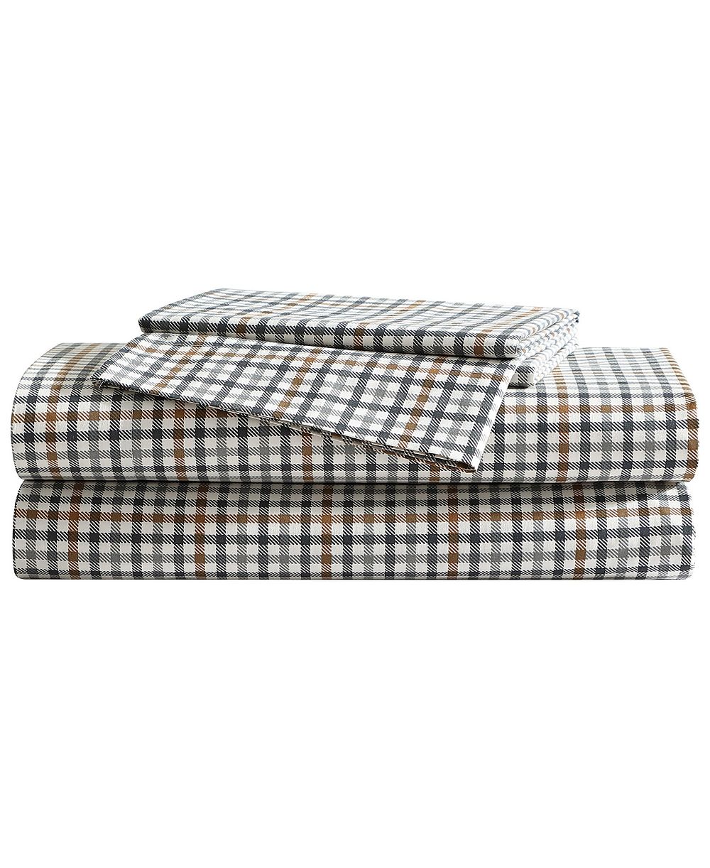 Комплект из 3 предметов Eddie Bauer: хлопковая перкаль 200-thread count, Twin