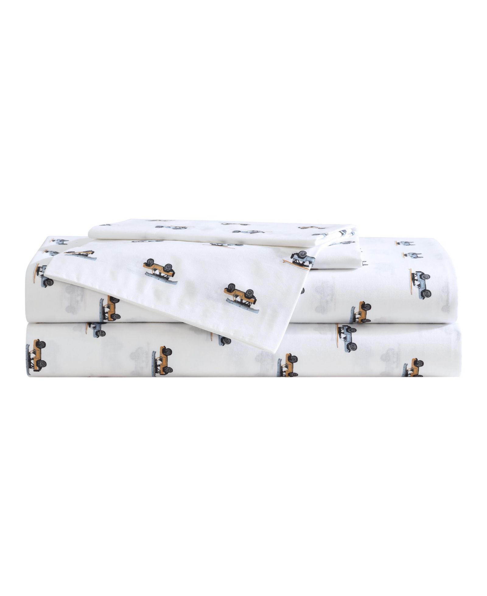 Комплект простыней Eddie Bauer Printed 100% Cotton Percale, 4-Pc., Queen