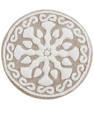 Хлопковый коврик для ванной Madison Park Casablanca Tufted Cotton, 25" Round