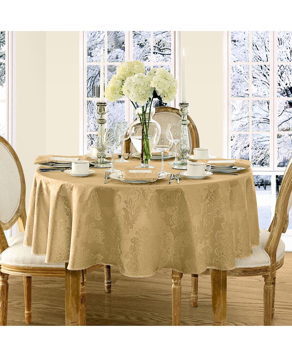 Elrene Barcelona Round Tablecloth, 90"