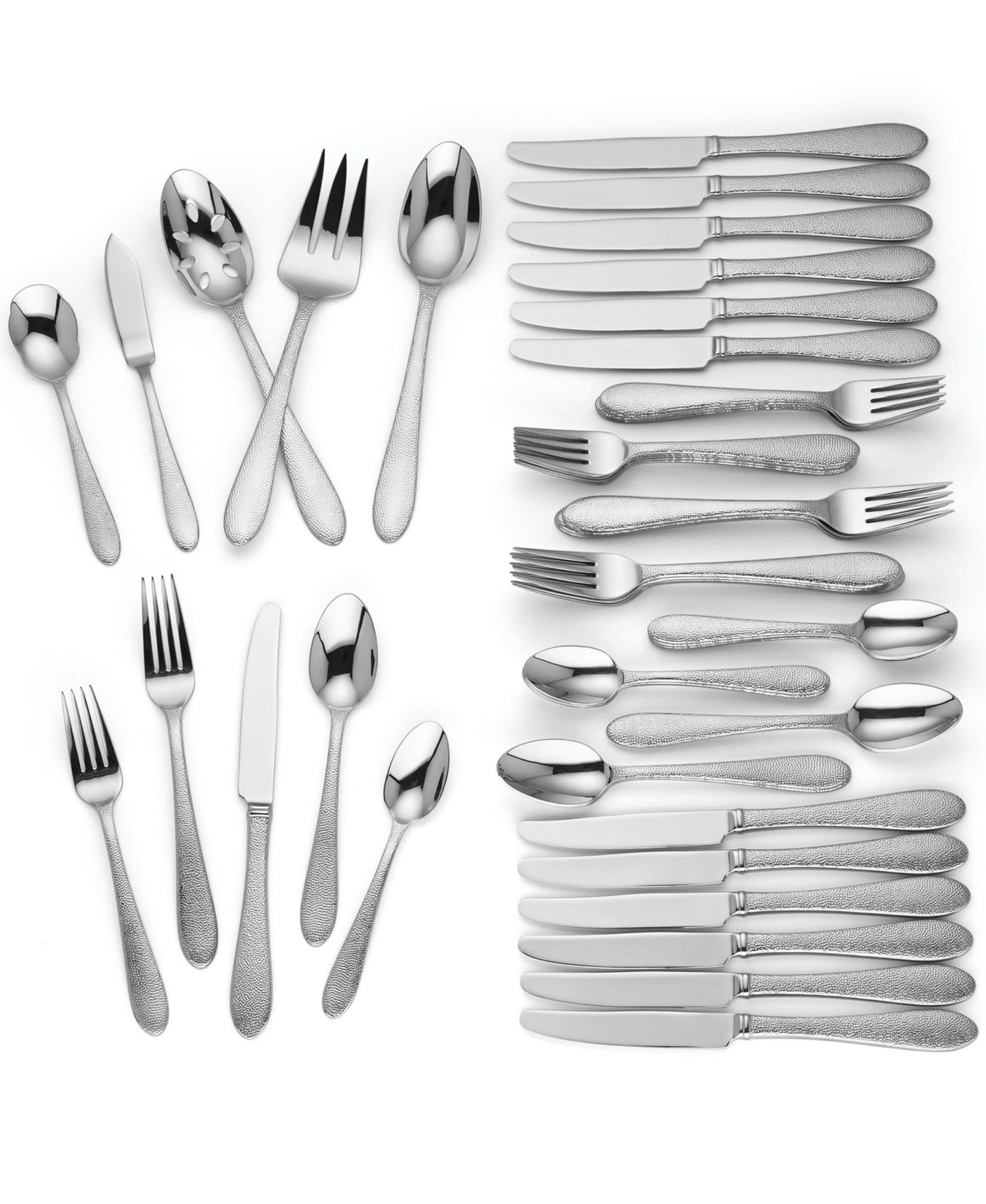 Lenox Haveson 65-Pc. 18/10 Stainless Steel Flatware Set, Service for 12, Created for Macy’s