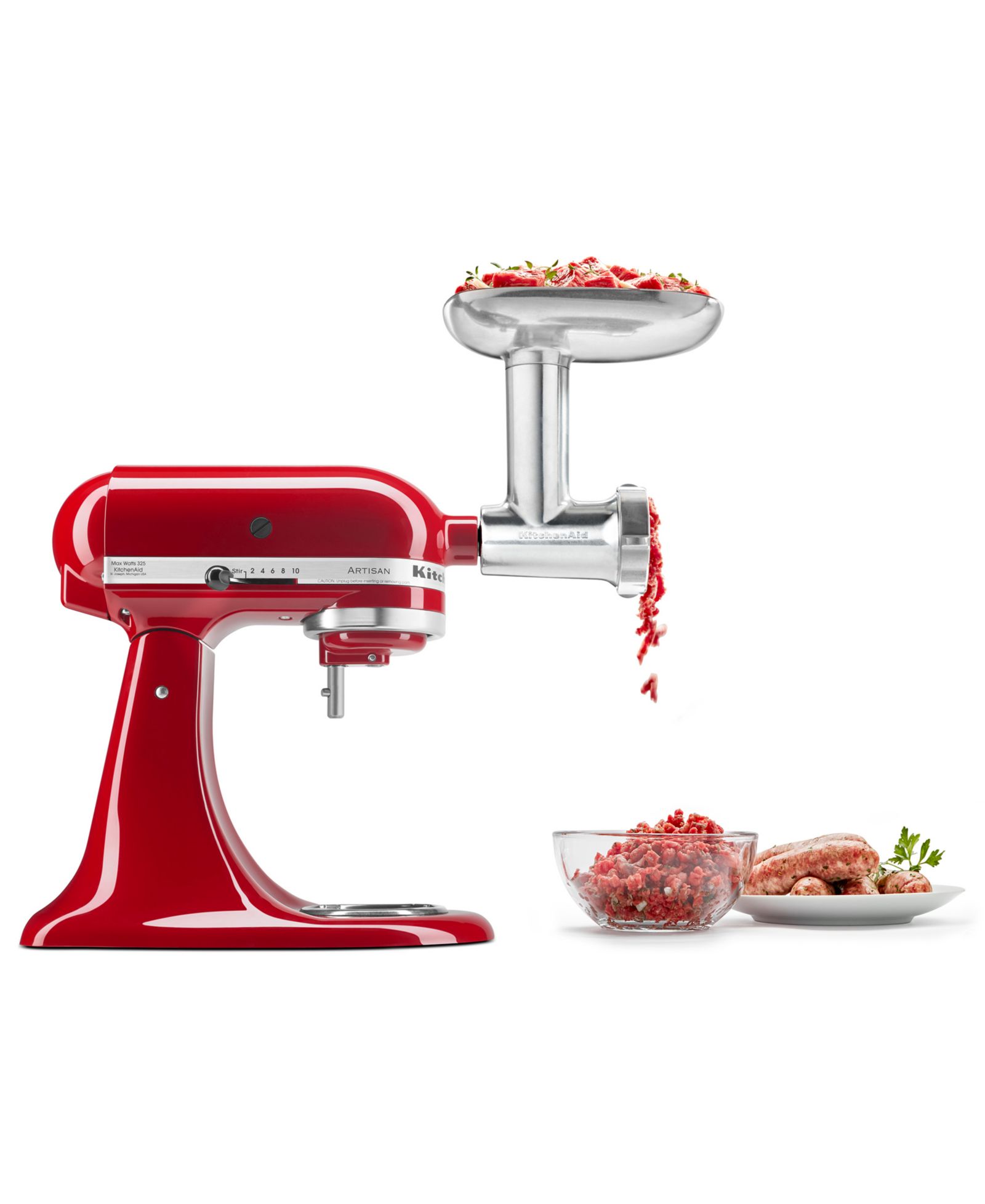 KitchenAid® Metal Food-Grinder Attachment KSMMGA