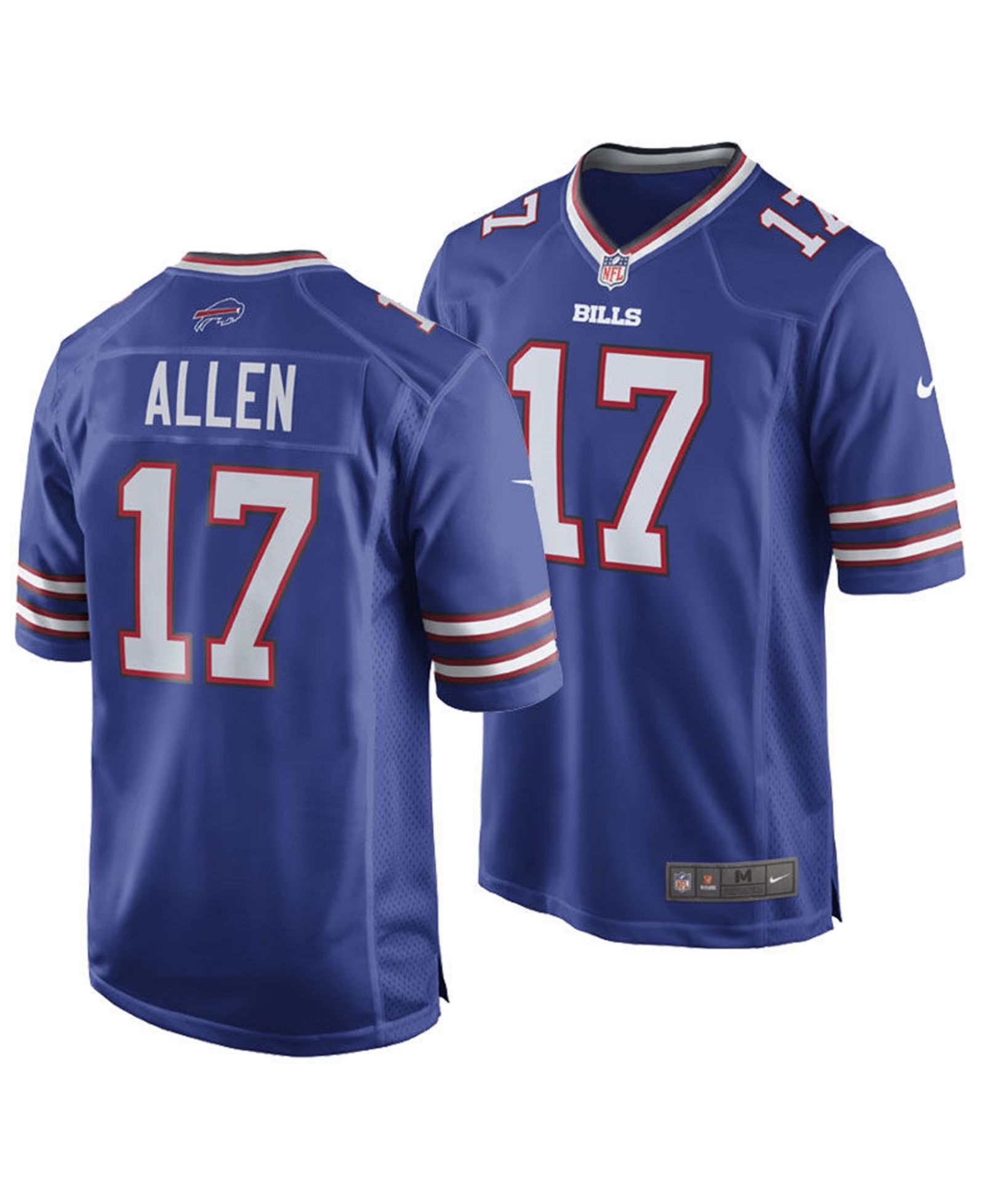Nike Мужская джерси Josh Allen Buffalo Bills Game