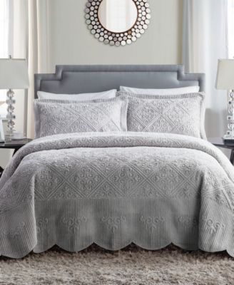 VCNY Home Westland Plush 3-Pc. Bedspread Set, Full
