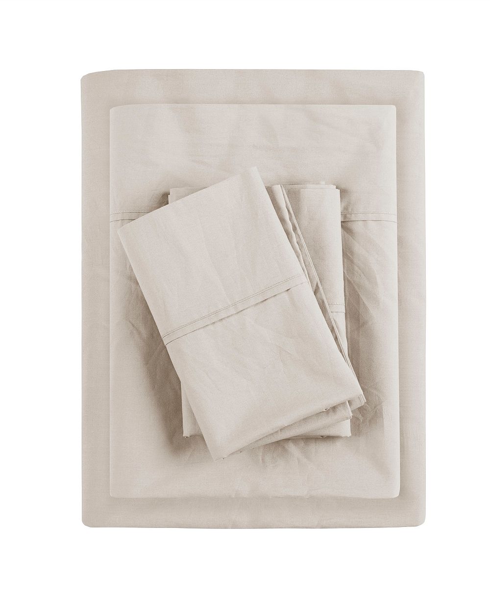 Комплект постельного белья Madison Park Peached Cotton Percale, 4-Pc., Full