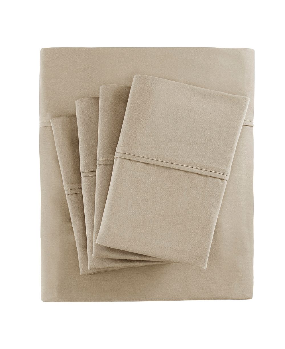 Madison Park 800 Thread Count Cotton Blend Sateen 6-Pc. Sheet Set, California King