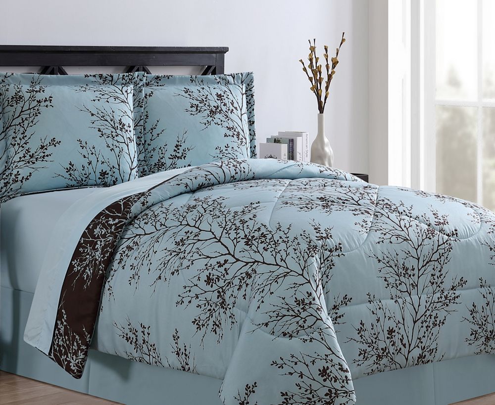 Комплект покрывала VCNY Home Leaf, 8-Pc., King