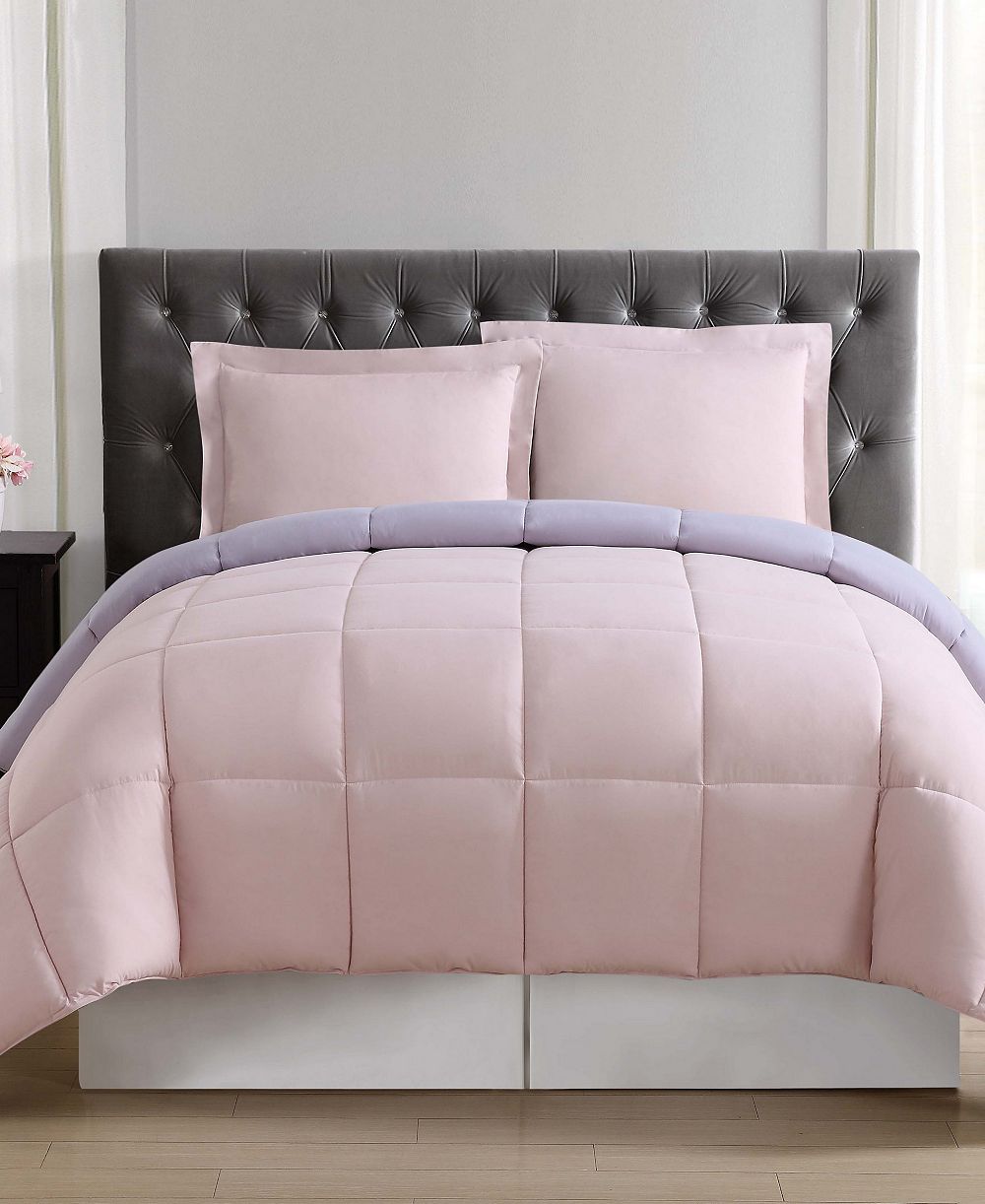 Truly Soft Everyday Reversible 3-Pc. Comforter Set, King