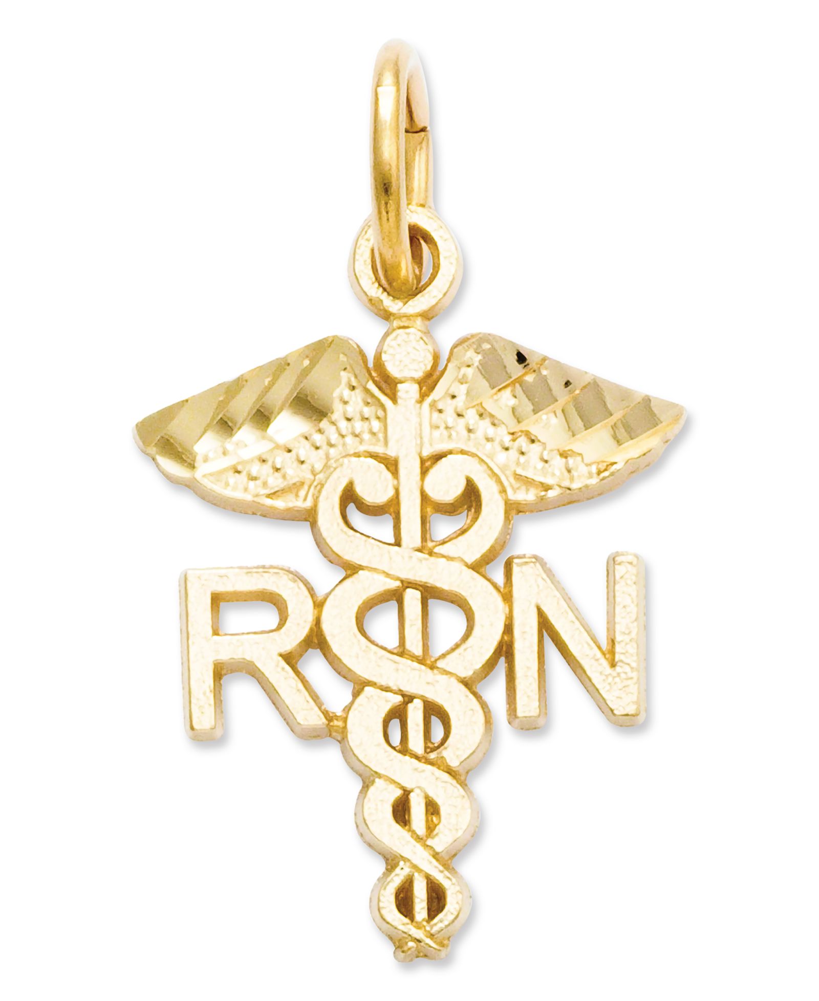14k Gold Charm, Nurse Charm
