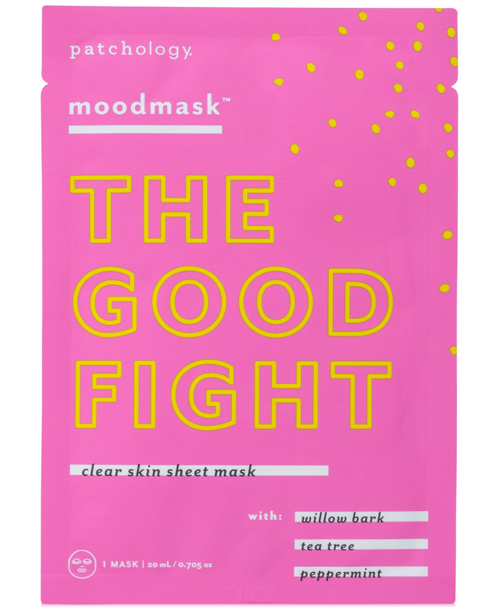 Тканевая маска Patchology Moodmask ''The Good Fight'' Clear Skin
