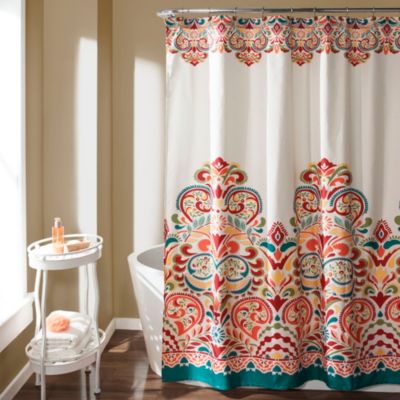 Lush Décor Clara Bohemian Shower Curtain, 72" x 72"