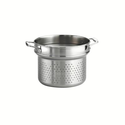Tramontina Signature Stainless Steel Pasta Insert fit 8-Quart Stock Pots