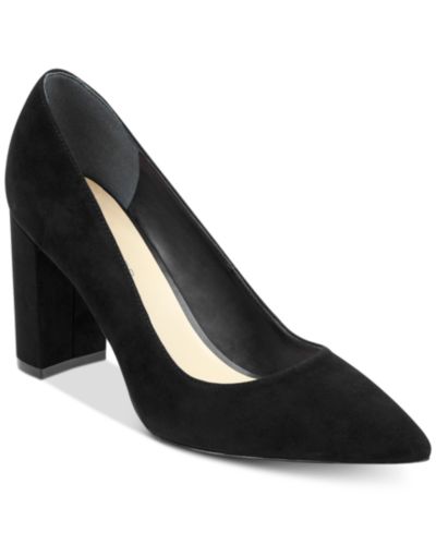Marc Fisher Women's Viviene High Block Heel Dress Pumps