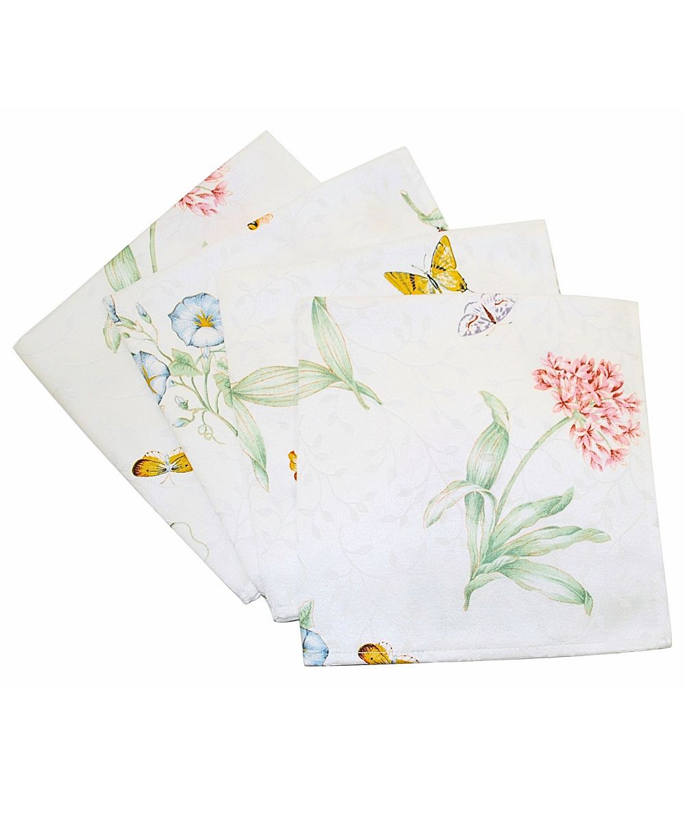 Салфетки Lenox Butterfly Meadow, набор из 4 шт.