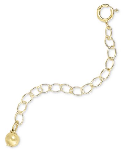 Giani Bernini Цепочка-удлинитель 18k Gold over Sterling Silver, 2 Inch
