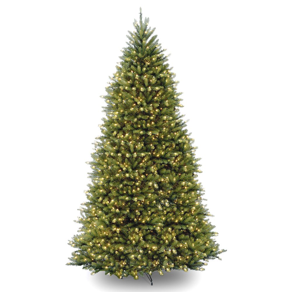 Ель National Tree Company 12' Dunhill Fir Hinged Tree с 1500 Clear Lights