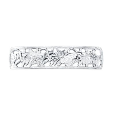 Заколка 2028 Silver-Tone с мотивами листьев