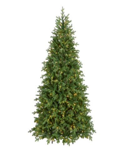 National Tree Company 7.5' Feel Real Princeton Fraser Fir Tree with 800 Dual Color LED Lights & PowerConnect™