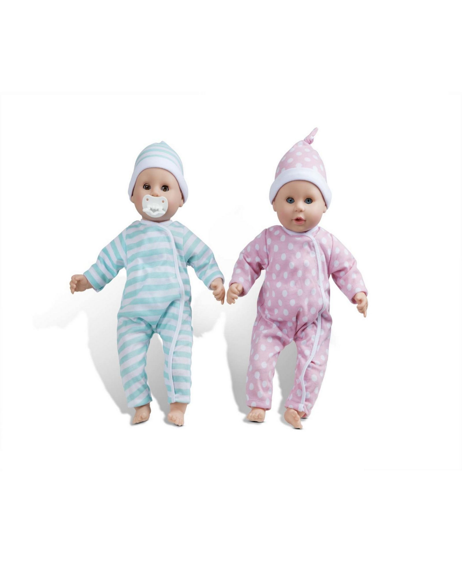 Melissa & Doug Mine to Love Luke and Lucy Soft-Bodied Baby Dolls, 2-Piece Set, Ages 18 months+
