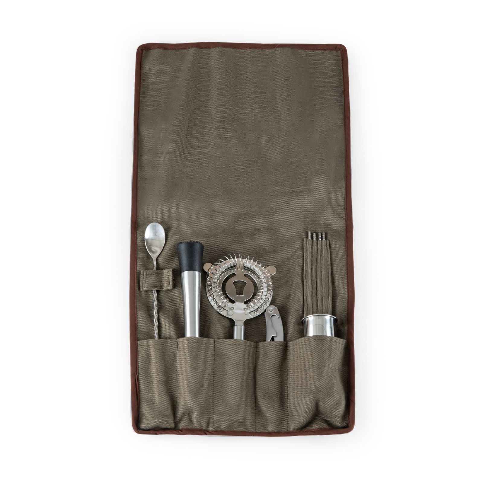 Legacy® by Picnic Time 10-Piece Bar Tool Roll Up Kit