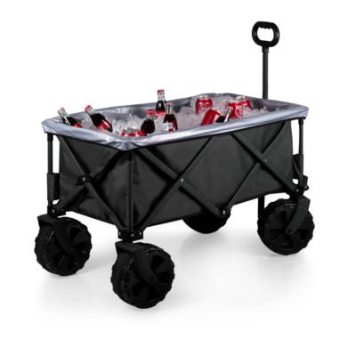Oniva® by Picnic Time Black Adventure Wagon Elite All-Terrain Portable Utility Wagon