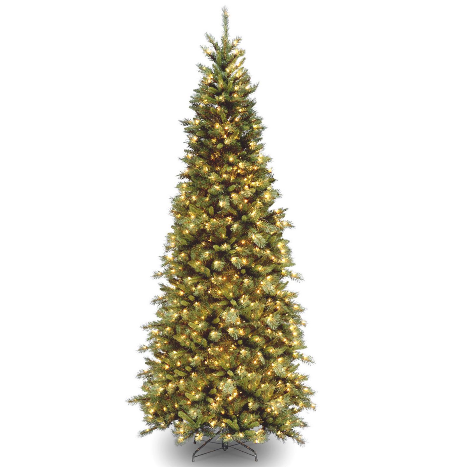 Тонкая ель National Tree Tiffany, 10', с 800 белыми огнями