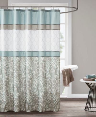 510 Design Shawnee Embroidered Shower Curtain, 72" x 72"