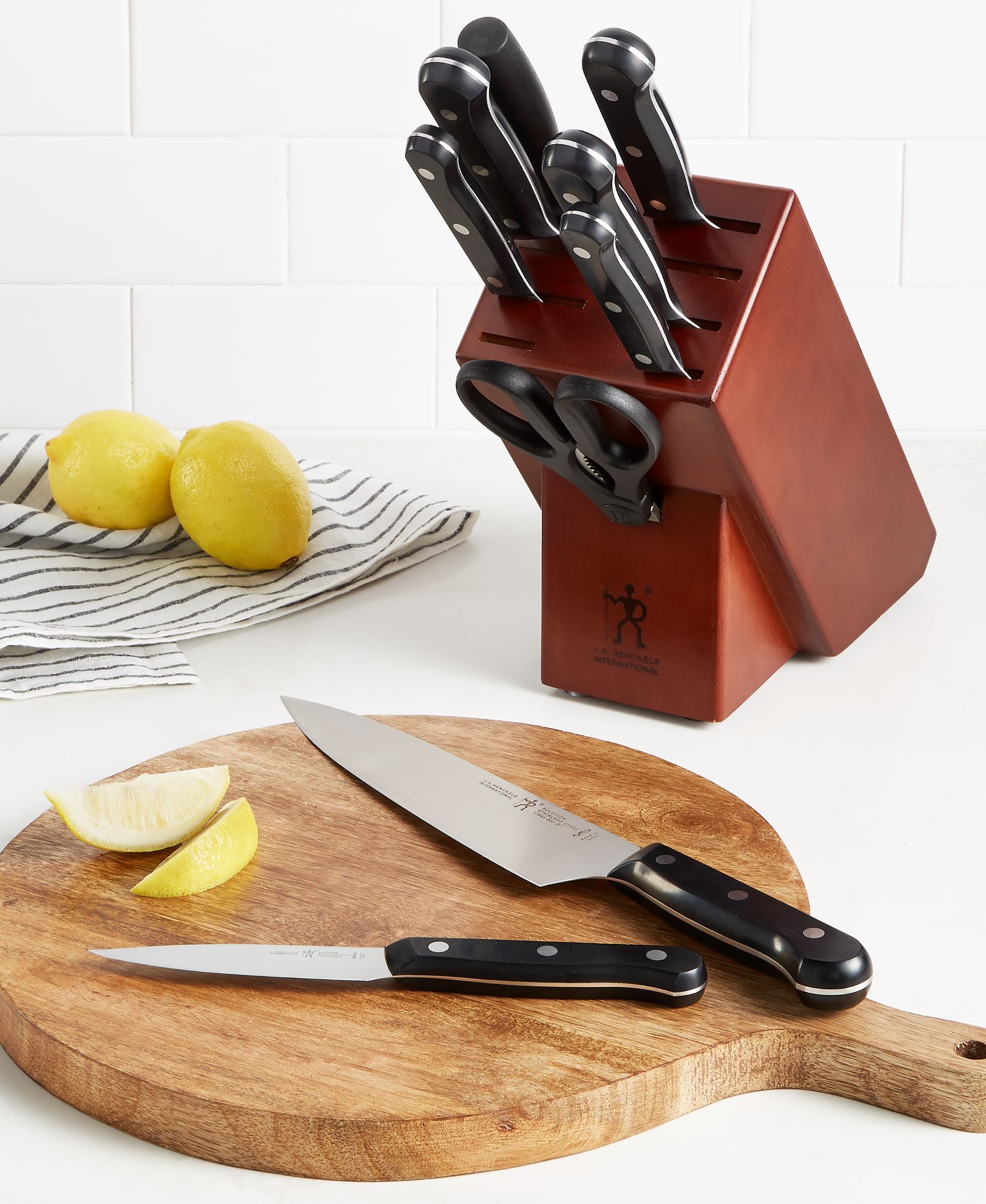 HENCKELS International Solution 10-Piece Knife Set, Exclusively at Macy's