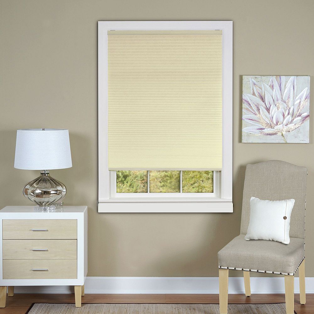 Achim Honeycomb Cellular Cordless Pleated Window Shade, 33" x 64"