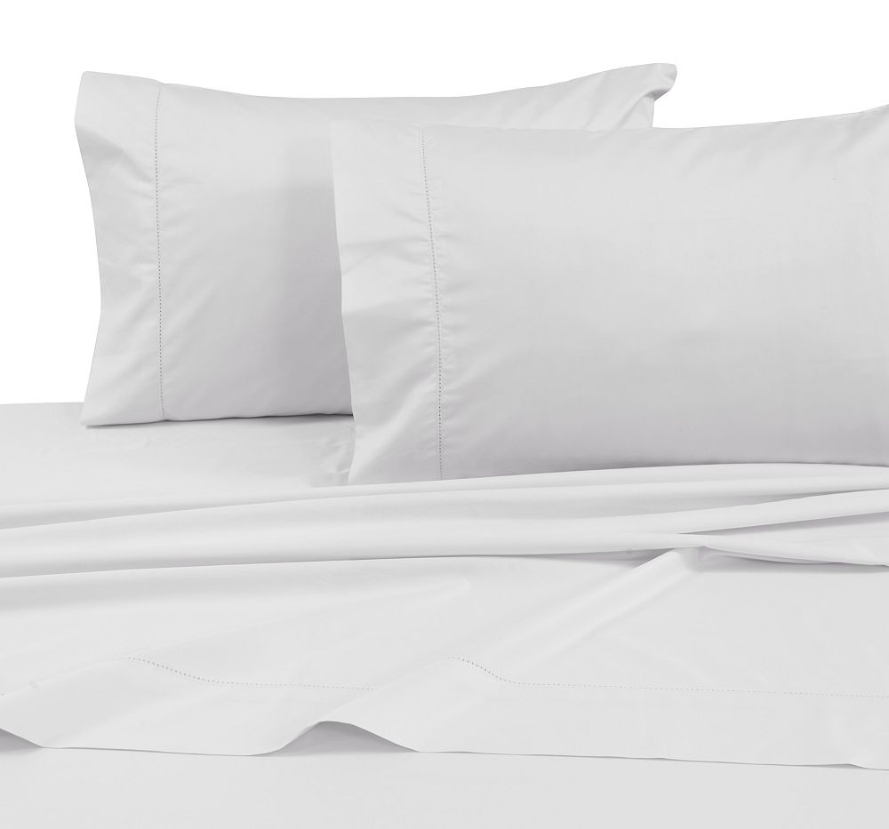 Tribeca Living 750 Thread Count Cotton Sateen Extra Deep Pocket Sheet Set, Queen
