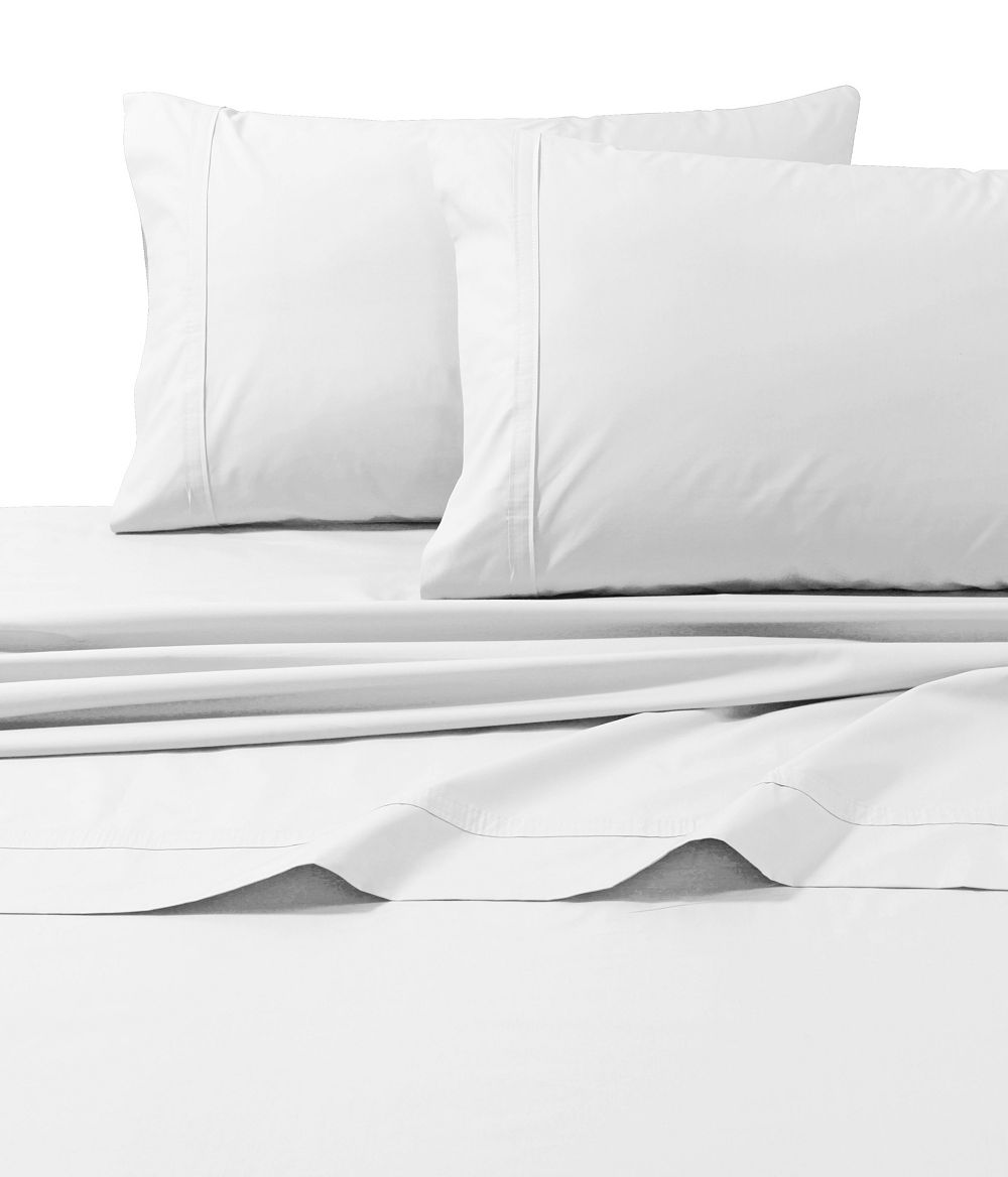 Комплект простыней Tribeca Living 300 Thread Count Cotton Percale Extra Deep Pocket, Full