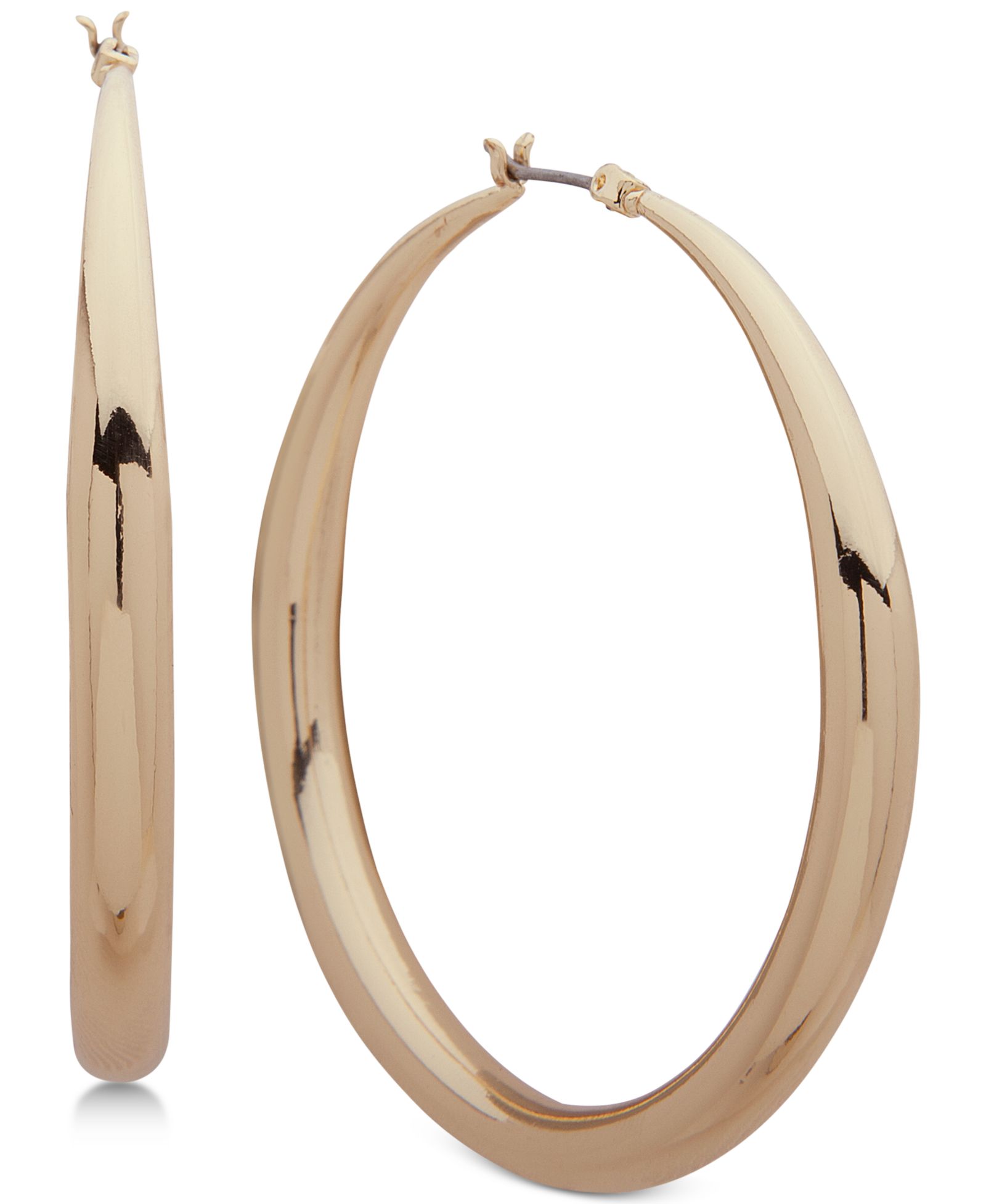 Серьги-кольца Anne Klein Tapered Medium Hoop