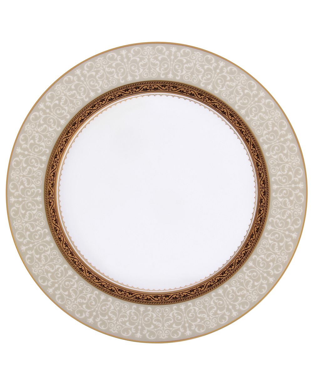 Столовая тарелка Noritake Odessa Gold Accent